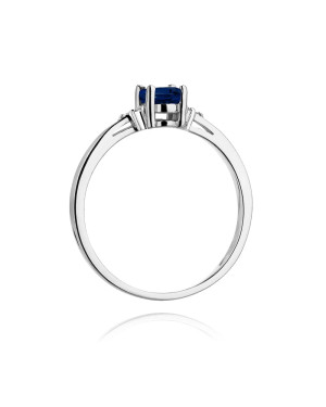 Tanzanite ring white gold 0.40ct