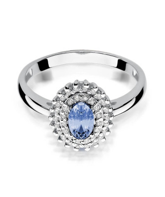 Ring with tanzanite white gold 0.40ct