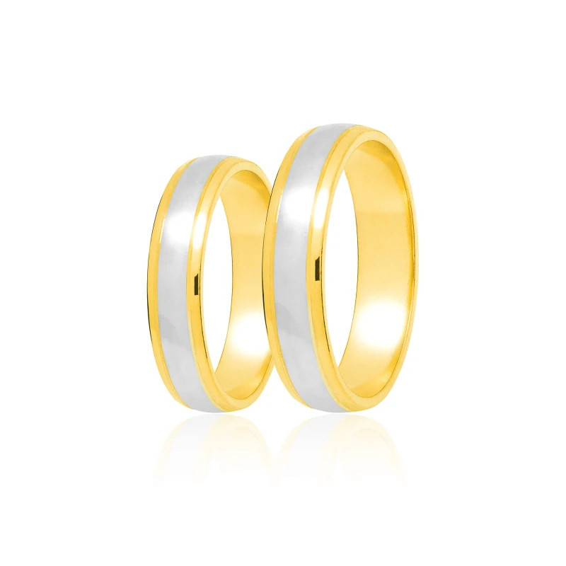 Gold wedding ring 4 mm 585 fineness Size 6 - 14|GoldJewellery