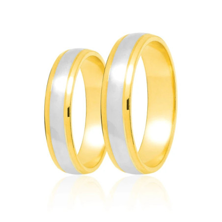 Gold wedding ring 4 mm 585 fineness Size 6 - 14|GoldJewellery