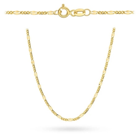 ⭐ Gold chain 585 - Gucci Figaro weave 55 cm ♥ GoldJewellery