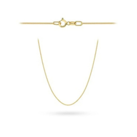 ⭐ Gold chain 585 - plain weave 50 cm ♥ GoldJewellery