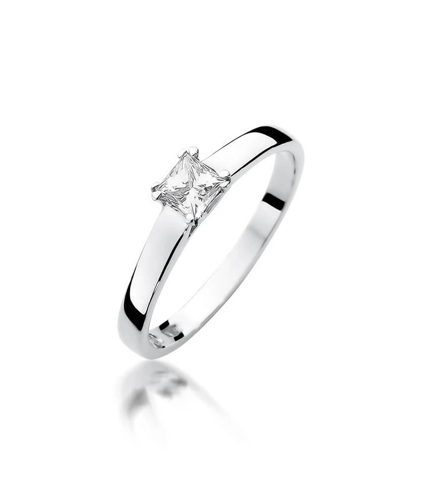 Diamond ring white gold 0.30ct