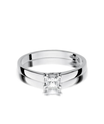 Diamond ring white gold 0.30ct