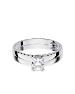 Diamond ring white gold 0.30ct