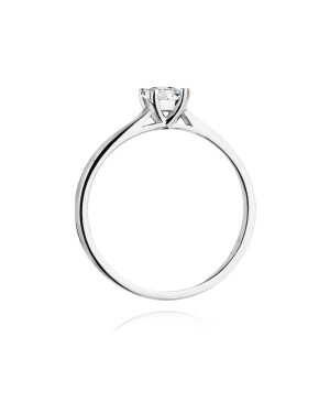 Diamond ring white gold 0.30ct