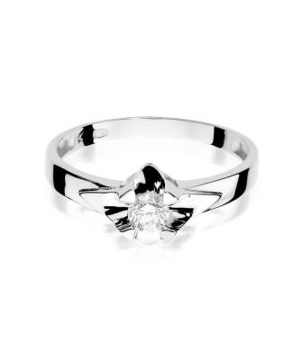 Diamond ring white gold 0.30ct