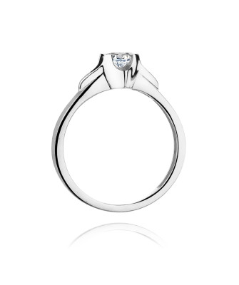 Diamond ring white gold 0.30ct