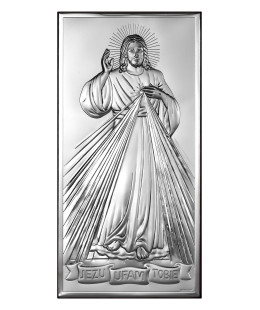 Silver Picture Jesus I Trust in You