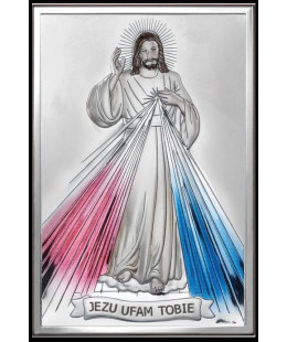 Silver Picture Jesus I Trust in You
