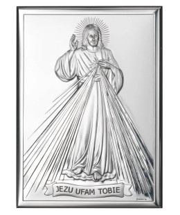 Silver Picture Jesus I Trust in You