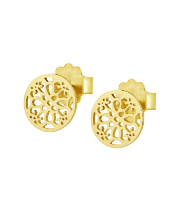 14k gold stud earrings