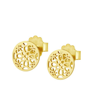 14k gold stud earrings