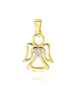 ANGEL Gold pendant 14k test