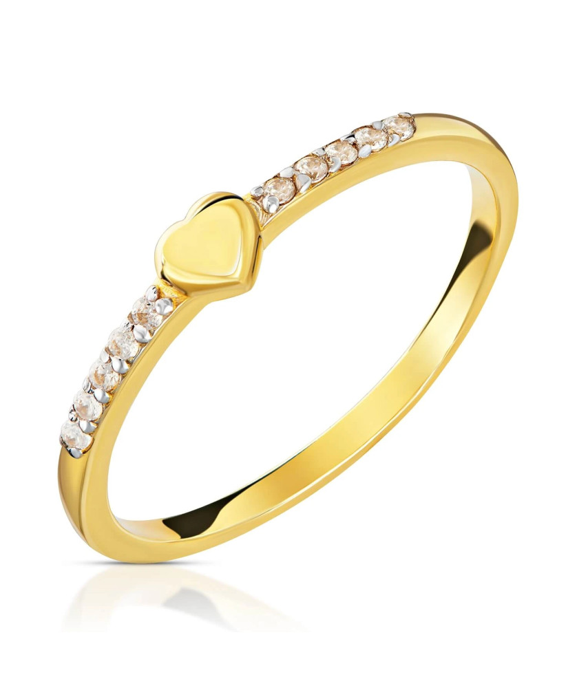 Gold ring Little Heart