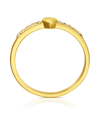 Gold ring Little Heart