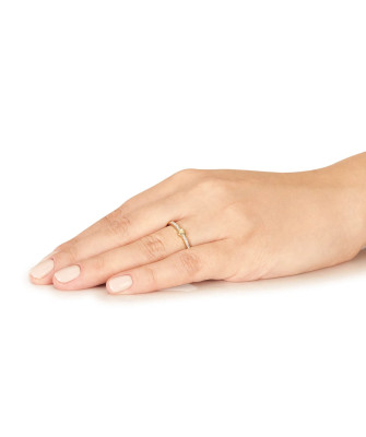 Gold ring Little Heart