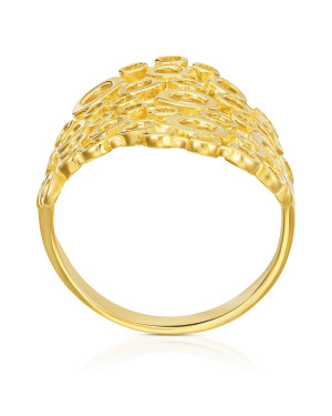 Gold filigree ring gold 8k