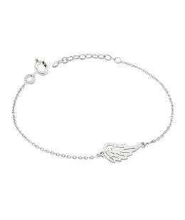 Silver bracelet Angel Wing