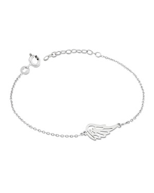 Silver bracelet Angel Wing