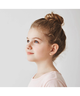 Gold Butterfly Earrings 14k Gold