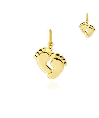 Gold pendant Bobo-mini pendant 14k test