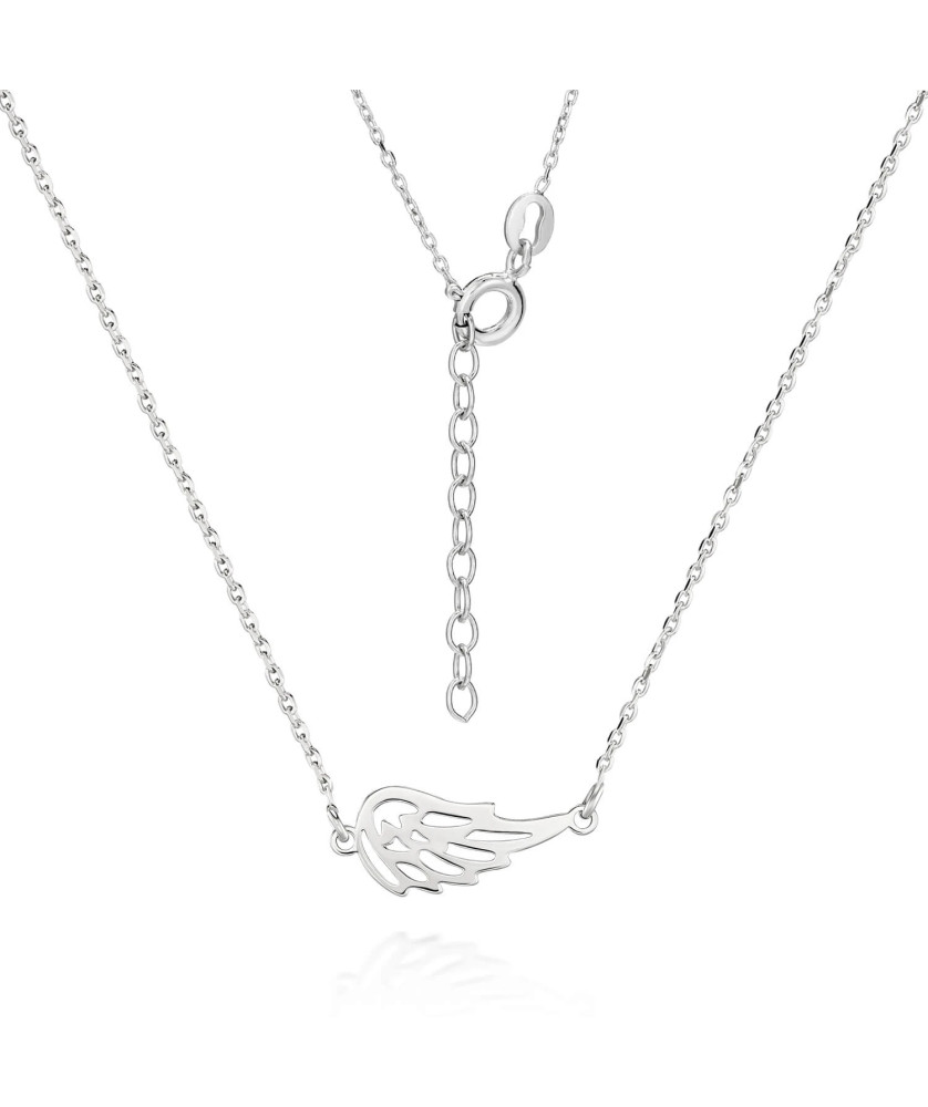 Silver necklace ANGEL WING