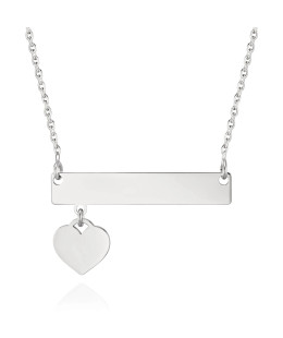 Silver necklace INFINITY "Only for You"