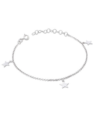 Silver bracelet STARS