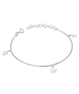 Silver bracelet STARS