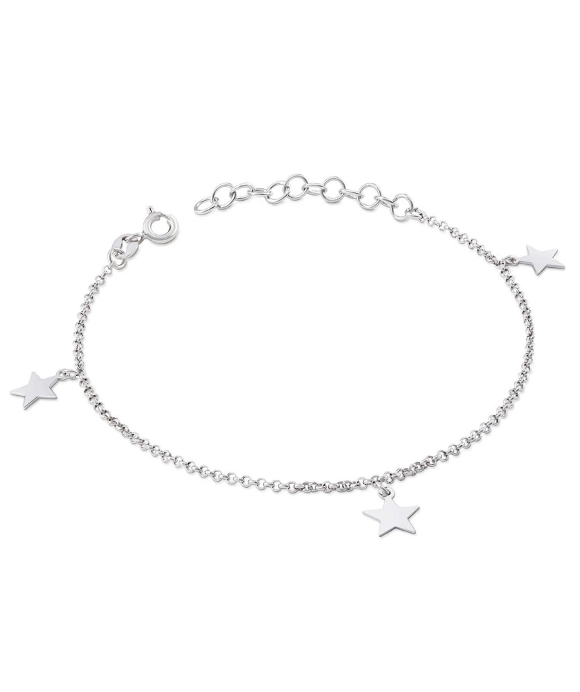 Silver bracelet STARS