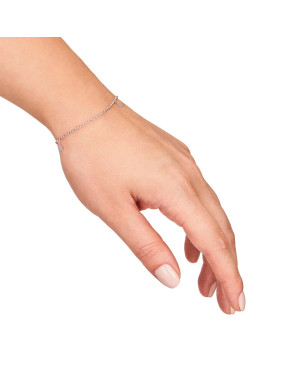 Silver bracelet STARS