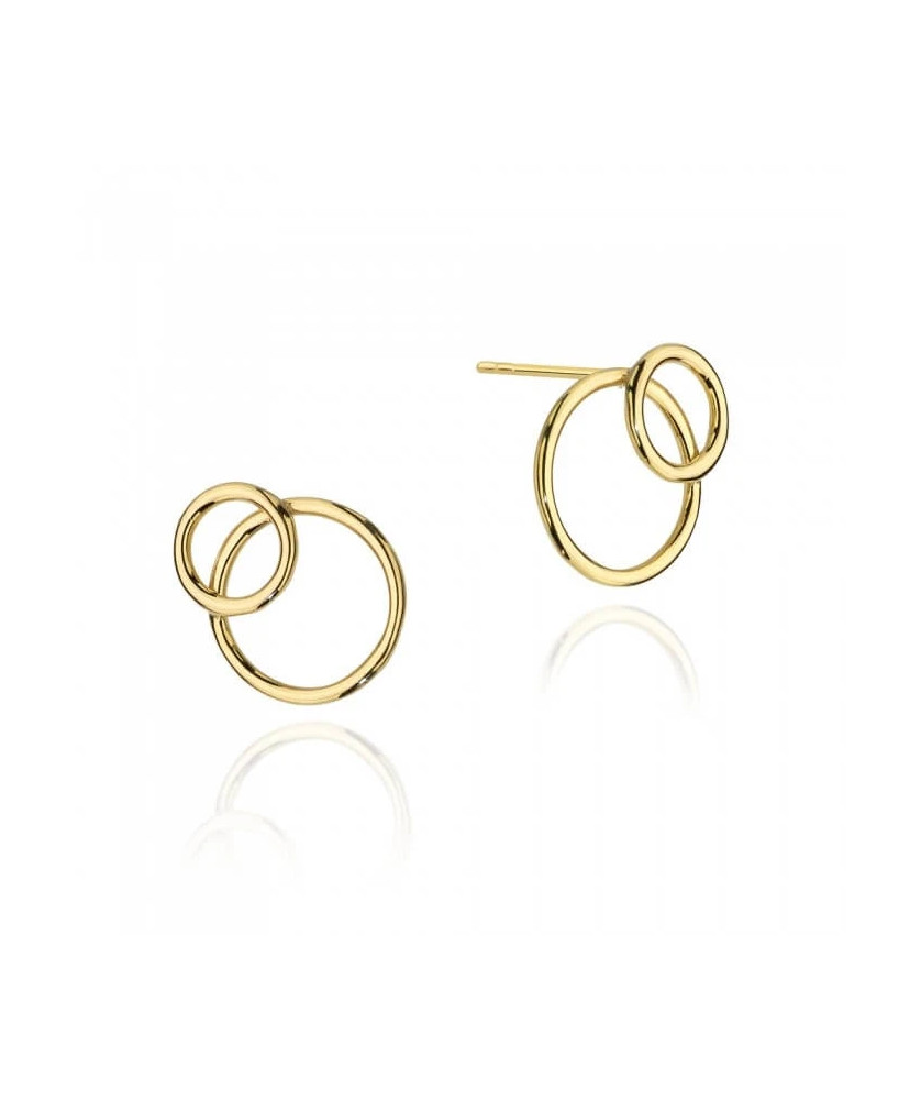 Gold-plated silver earrings Kos small