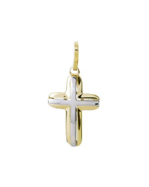BEAUTIFUL GOLDEN CROSS Baptism Communion 14k test