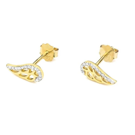 GOLD EARRINGS WITH DIAMOND | GoldJewellery