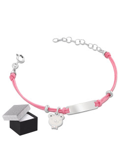 Princess bracelet ENGRAVING teddy bear