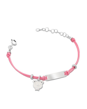 Princess bracelet ENGRAVING teddy bear