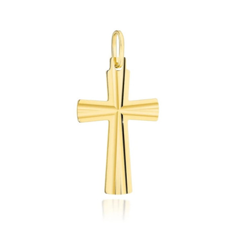 ⭐ Gold cross decorated with diamonds ♥ GoldJewellery