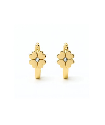 Gold earrings