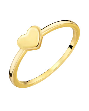 Heart ring 8k gold