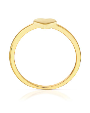 Heart ring 8k gold