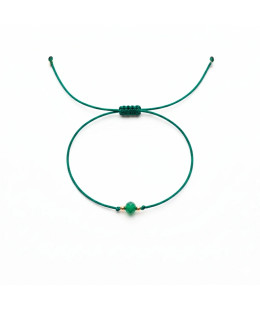 Gold cord bracelet for hand LITTLE FEET BOBO MINI