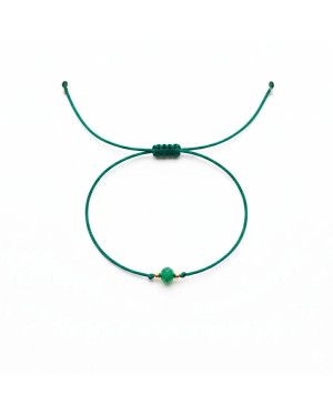 Gold cord bracelet for hand LITTLE FEET BOBO MINI