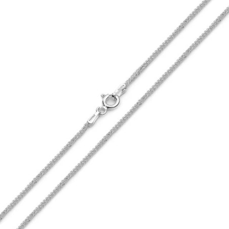 Silver Fox Tail chain, 45 cm GoldJewellery