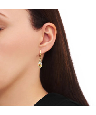 Swarovski Crystal 14k Gold Earrings