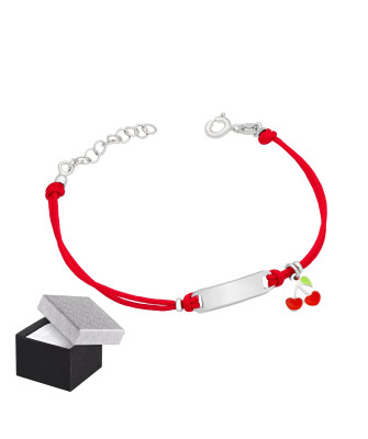 Princess bracelet ENGRAVING cherries