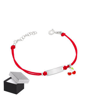 Princess bracelet ENGRAVING cherries