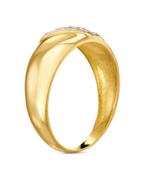 Gold ring 8k with stones