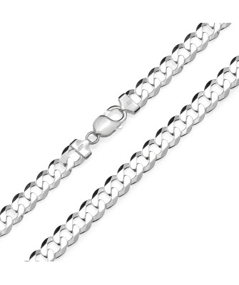 Sterling Silver Curb Chain 60cm
