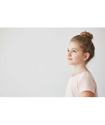 Silver Children’s Bunny Earrings